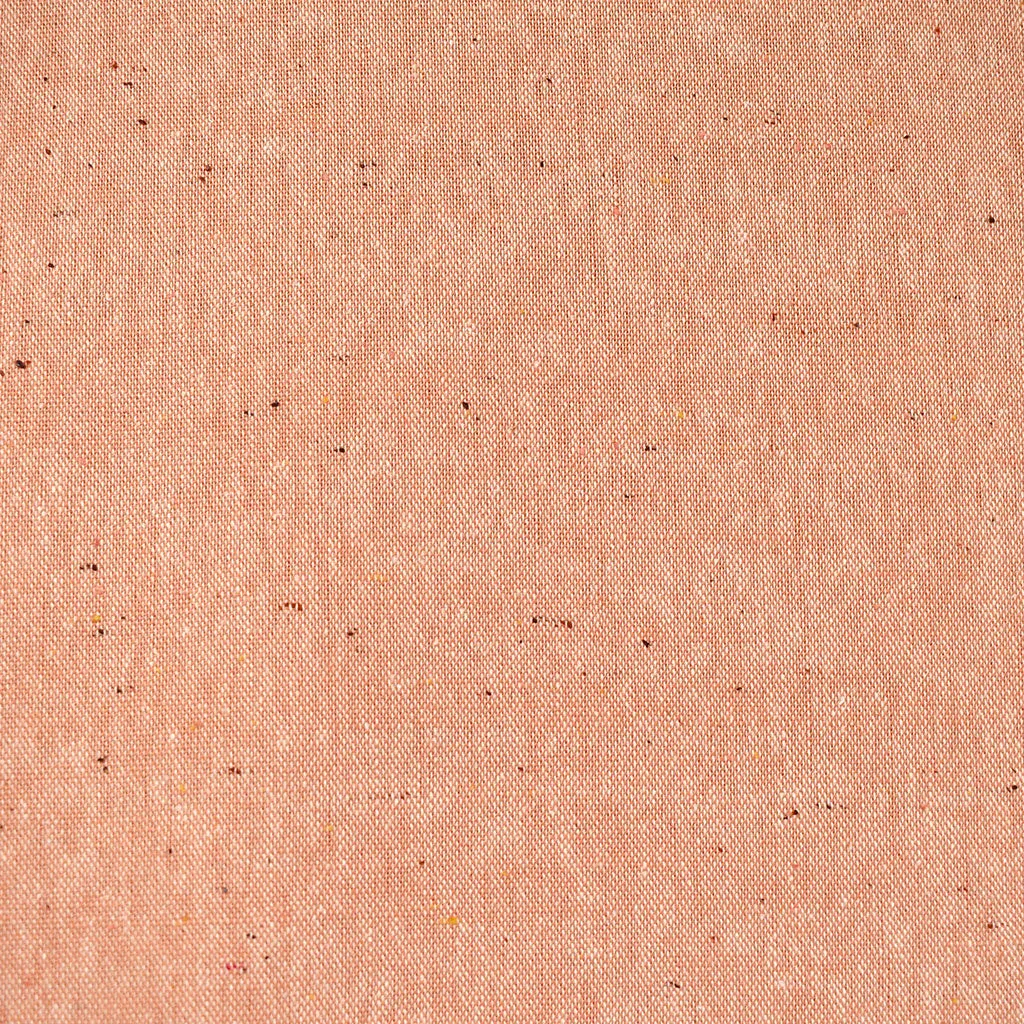 Speckle Essex Yarn Dyed Linen Blend Coral