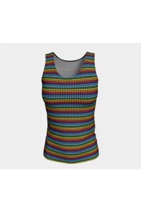 Spectral Corduroy Fitted Tank Top
