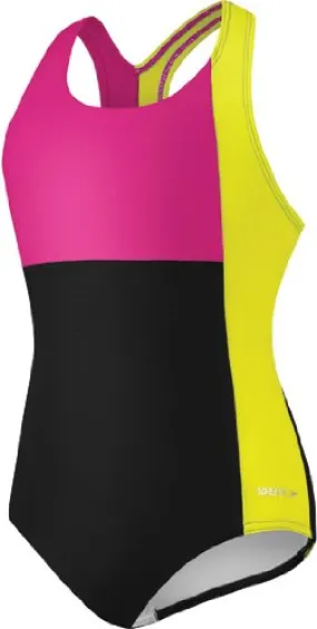SPEEDO Girls Colorblock Splice Ultraback (7-16)
