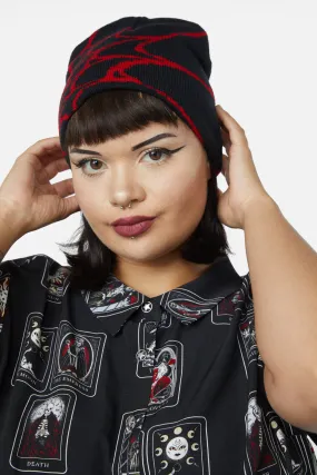 Spider Web Beanie