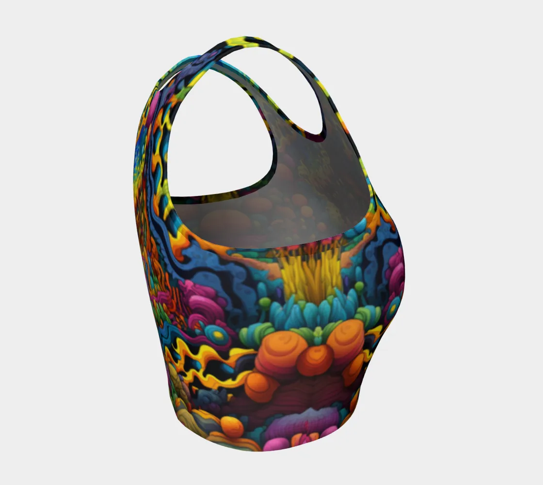 SPILLED OVER CROP TOP | ACIDMATH AI