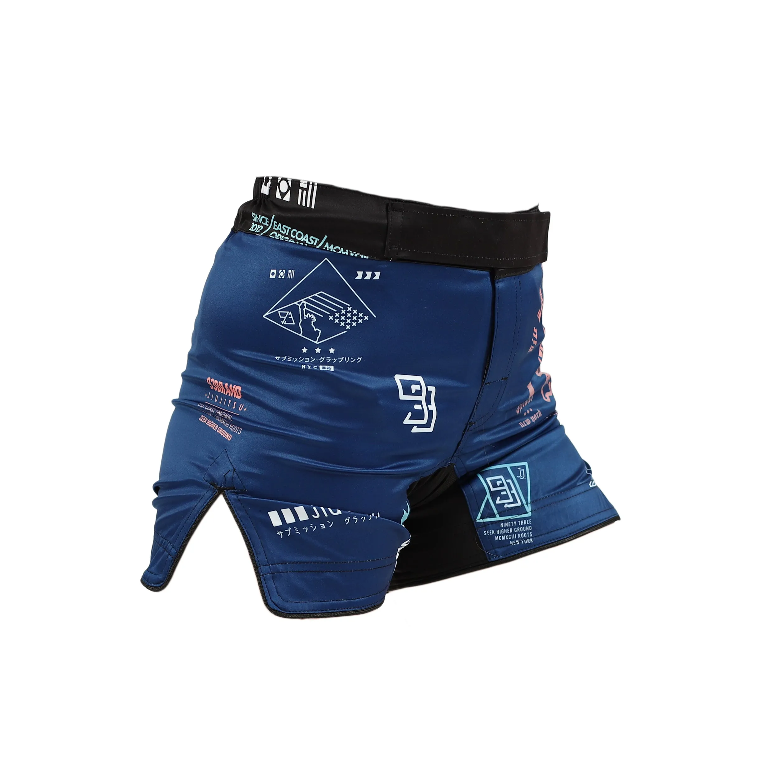 SPLATTER V2 Navy Blue Women's Shorts