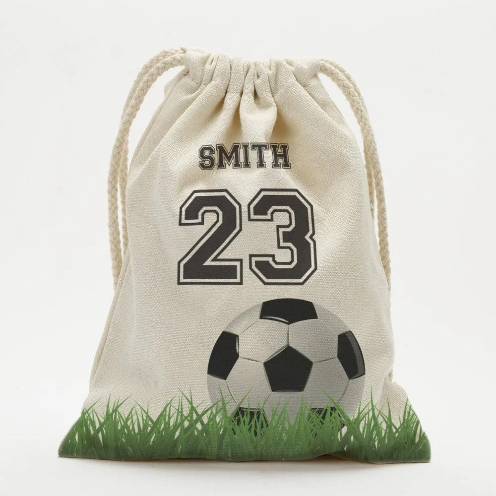Sports Personalized Drawstring Sack