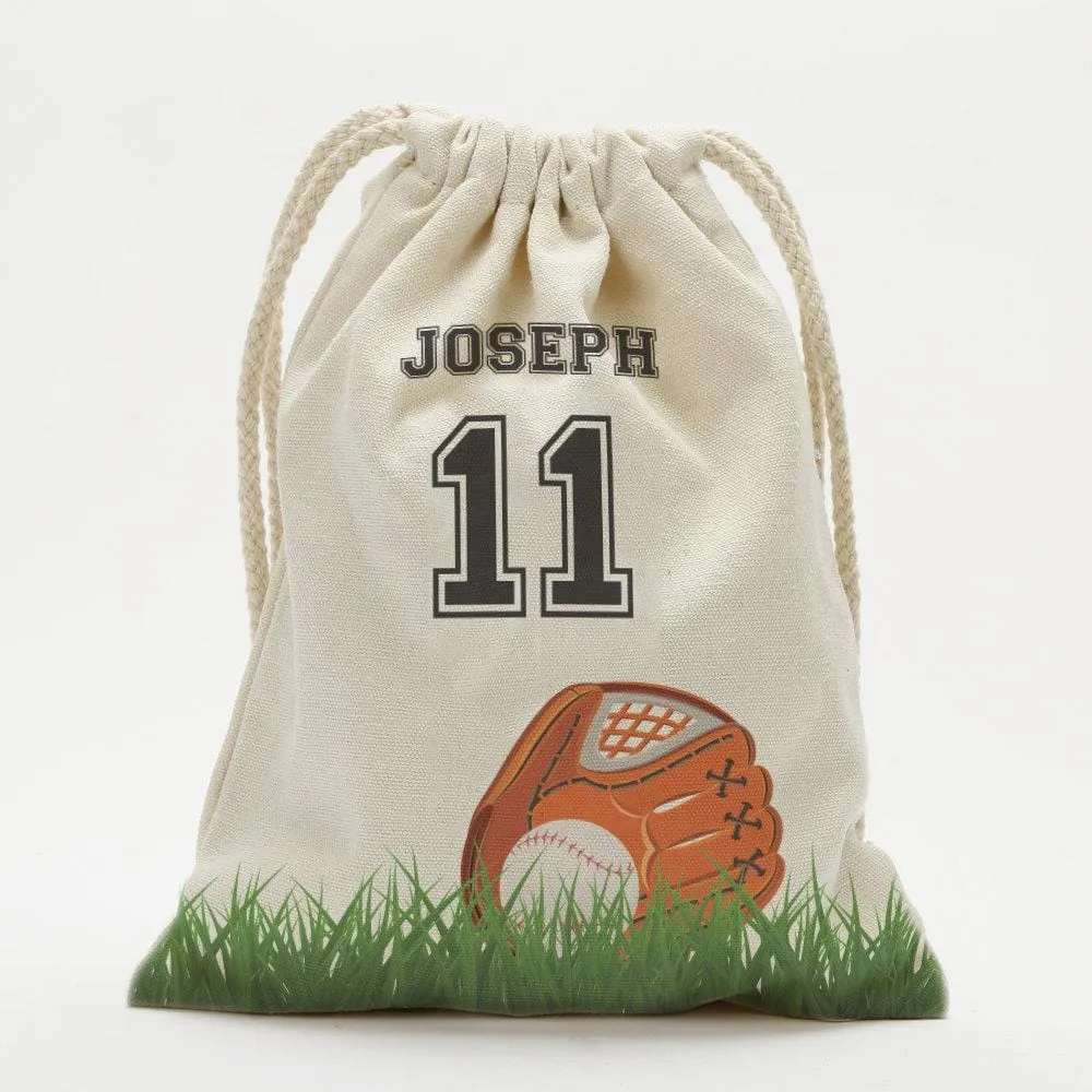 Sports Personalized Drawstring Sack