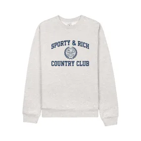 SPORTY & RICH VARSITY CREST CREWNECK