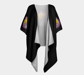 Spotlight Sand Dollar Draped Kimono