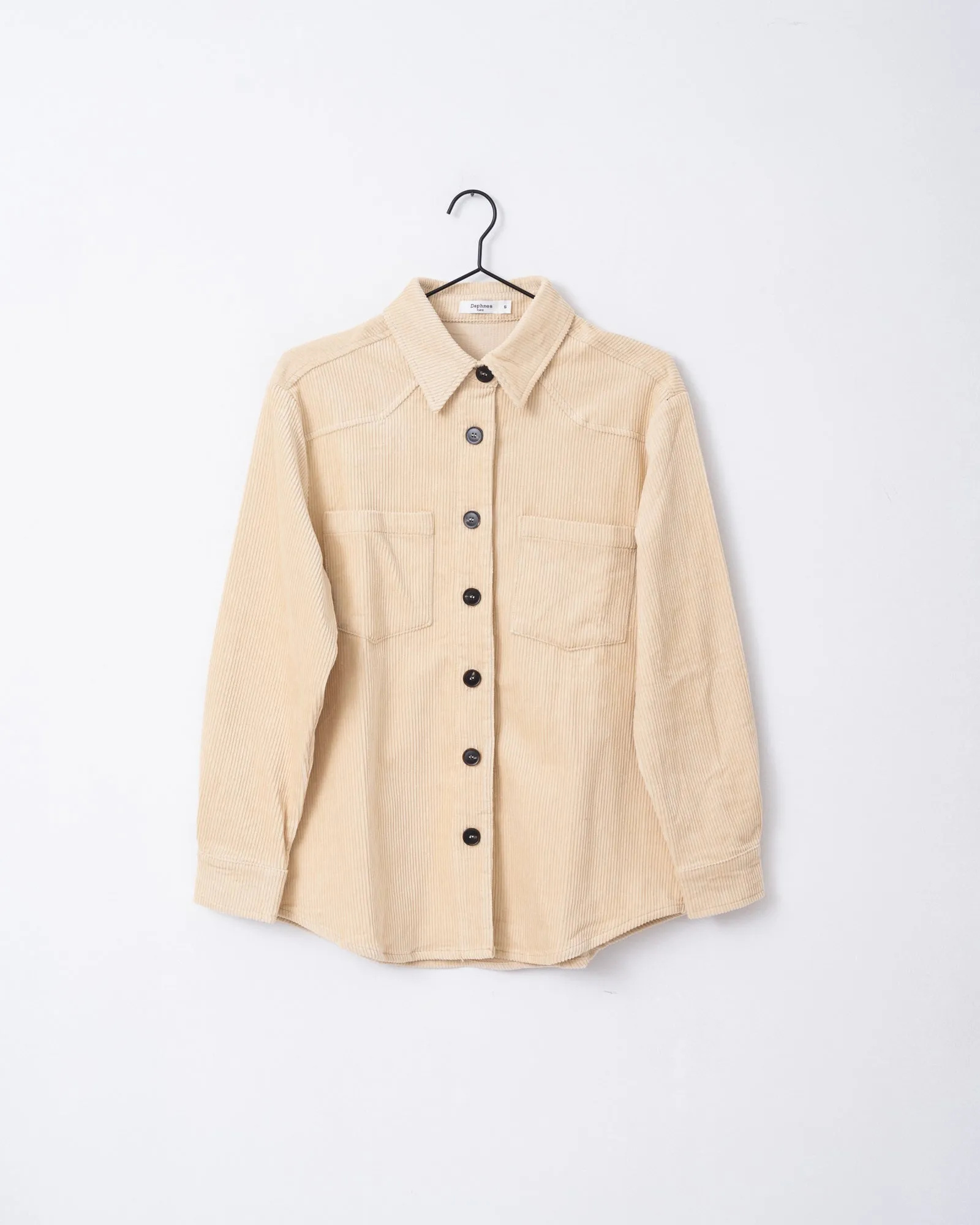 Stan Blouse Corduroy Ecru