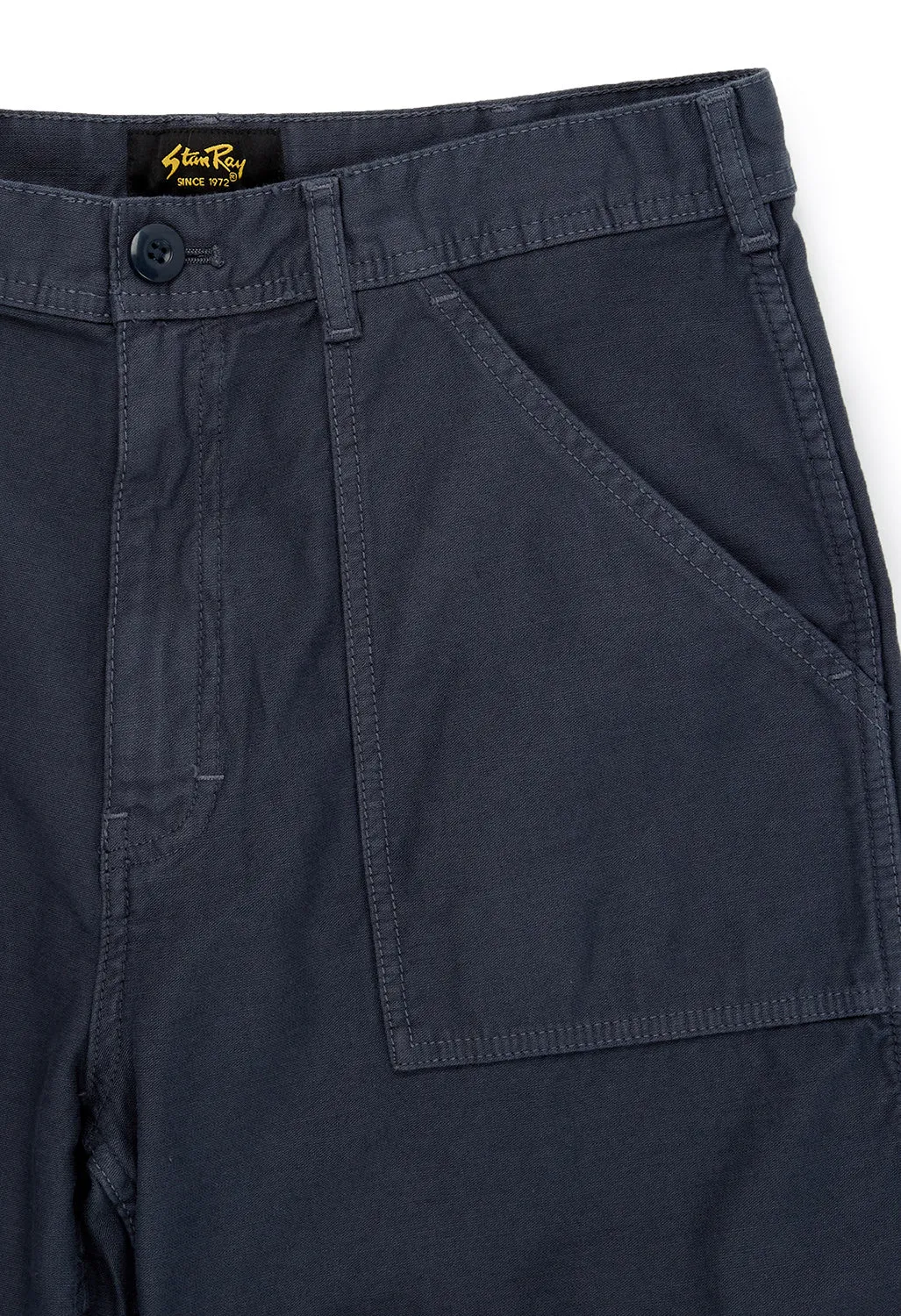 Stan Ray Men's Fat Shorts 6" - Navy Sateen