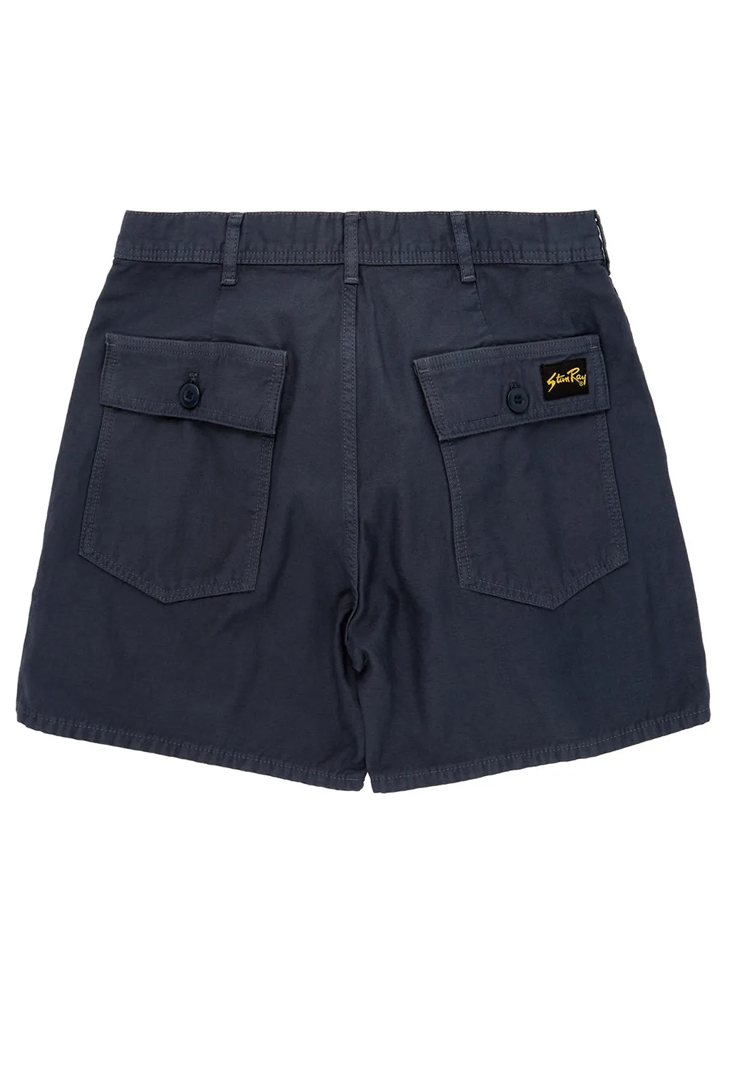 Stan Ray Men's Fat Shorts 6" - Navy Sateen