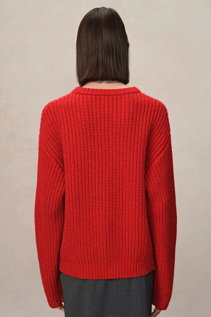 Star Lover Zodiac Knit Sweater in Chunky Merino Wool Knit