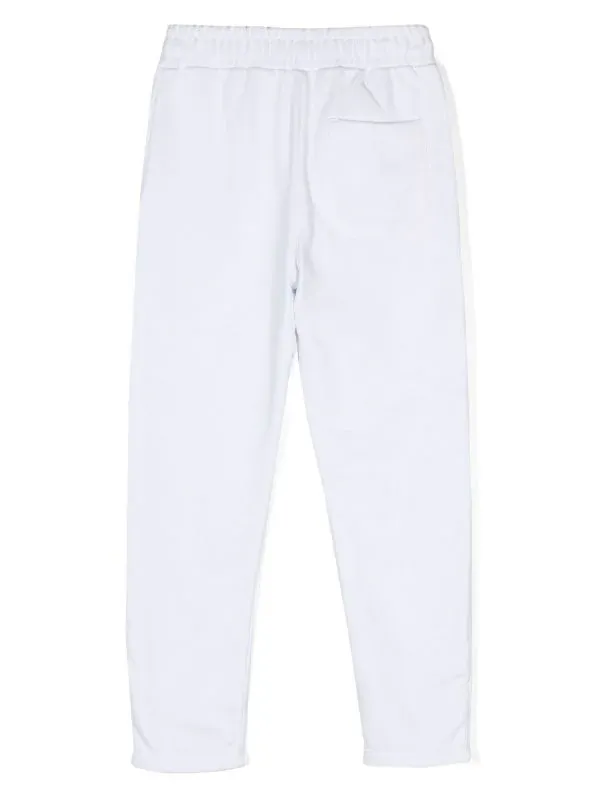 star-print track pant
