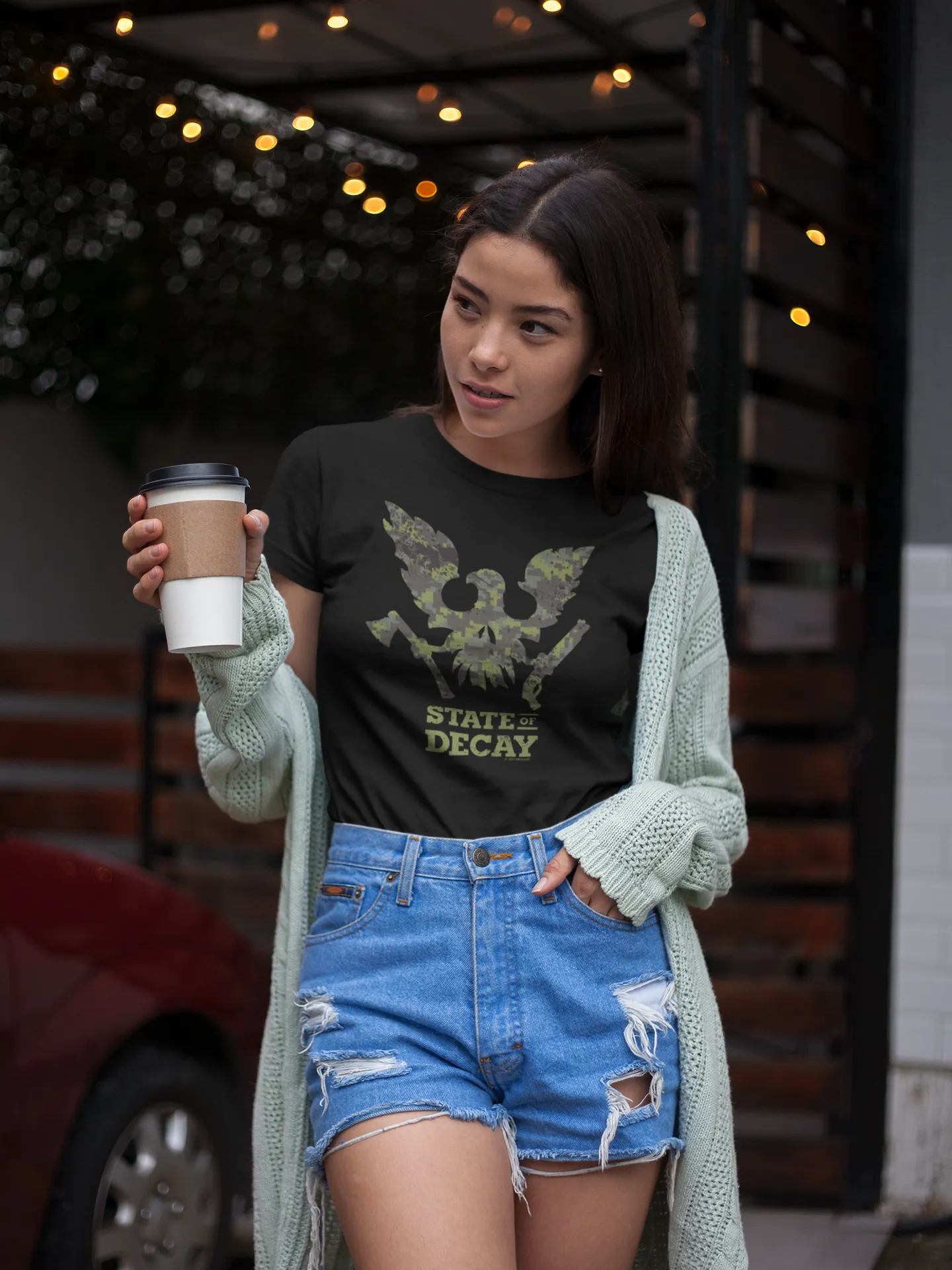 State of Decay Camo Emblem Relaxed Women's T-shirt