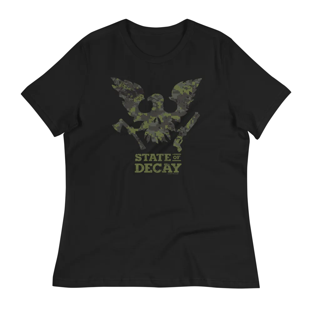 State of Decay Camo Emblem Relaxed Women's T-shirt