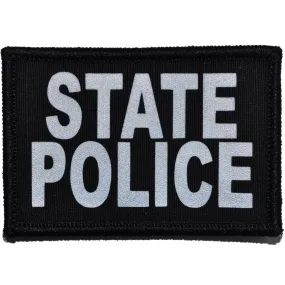 State Police Reflective - 2x3 Patch