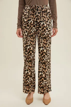 Leopard Print Pants