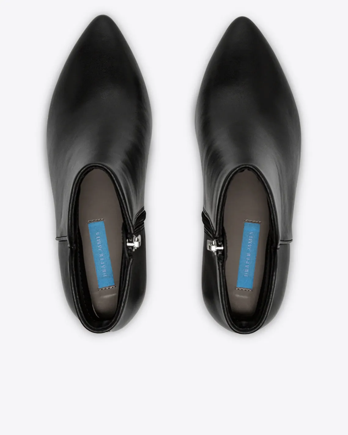 Stella Booties in Black Leather