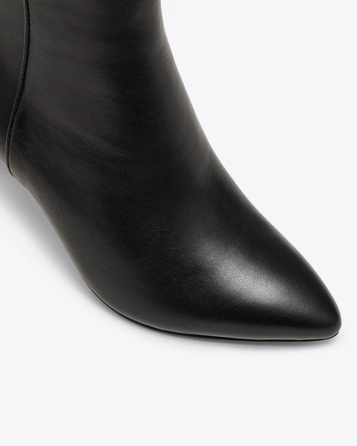 Stella Booties in Black Leather