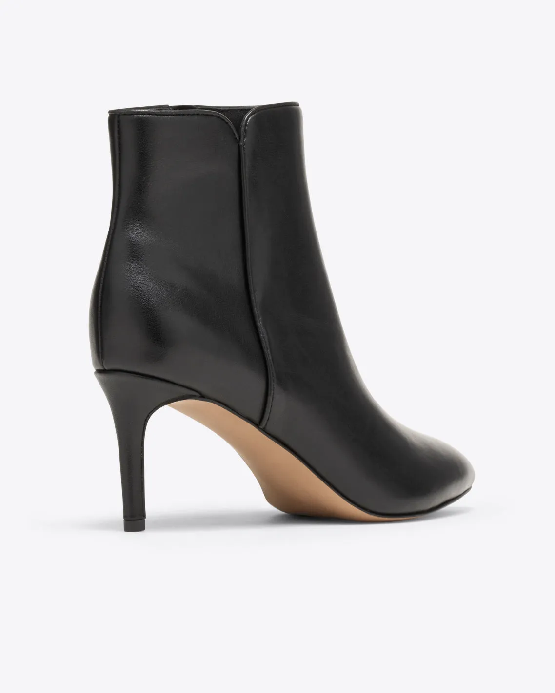 Stella Booties in Black Leather