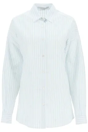Stella mccartney s-wave oversized cotton shirt