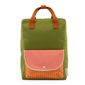 Sticky Lemon Farmhouse Collection Large Backpack, Sprout Green
