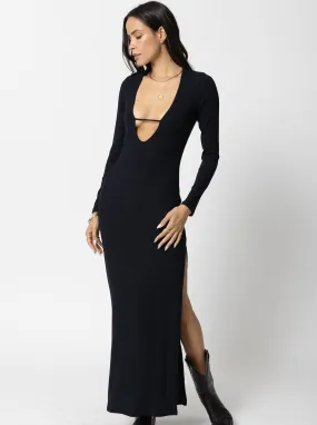 STILLWATER Wide Rib I Promise Maxi Dress