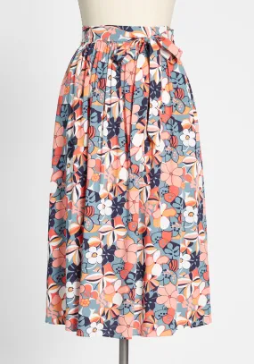 Stir Things Up Midi Skirt