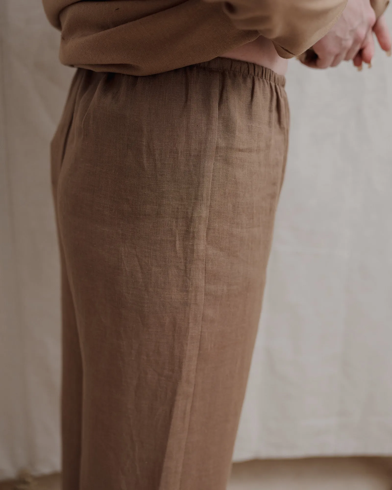 Stoa Pants - Sheer Linen - Ocular