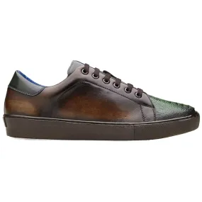 Stone - Chocolate Brown & Forest Green by Belvedere