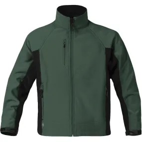 Stormtech Men's Forest/Black Crew Bonded Thermal Shell