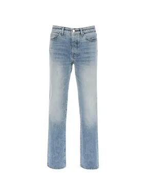 Straight Cut Denim Jeans