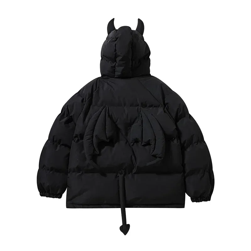 Streetwear "Devil Horns" Tail Jacket