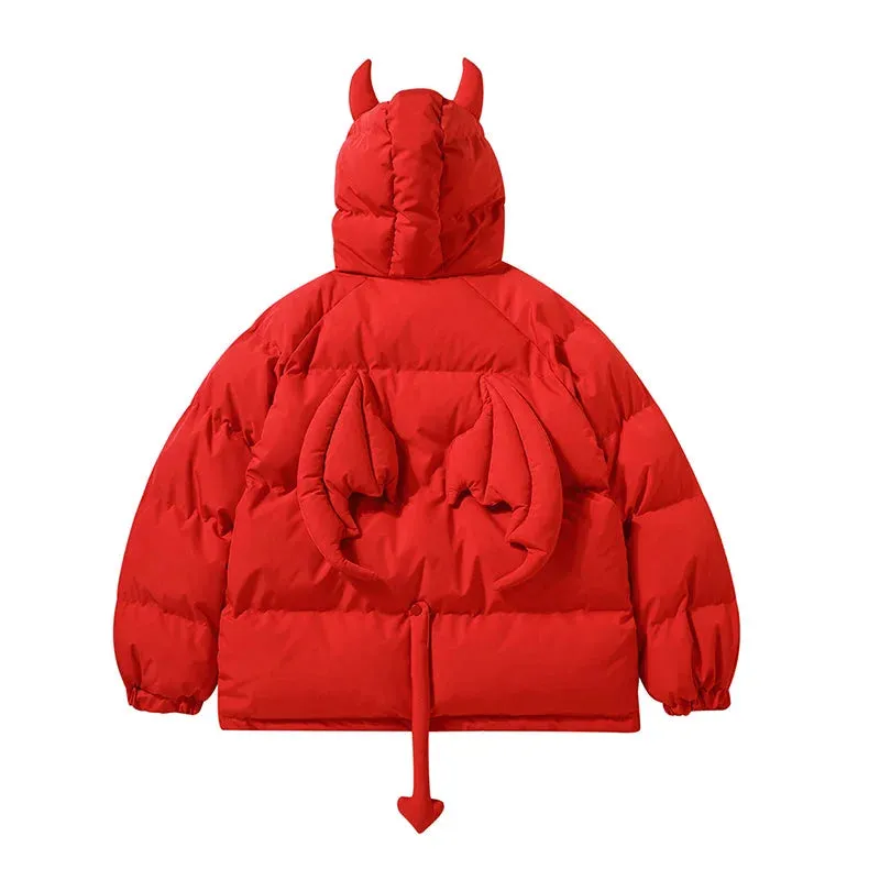 Streetwear "Devil Horns" Tail Jacket