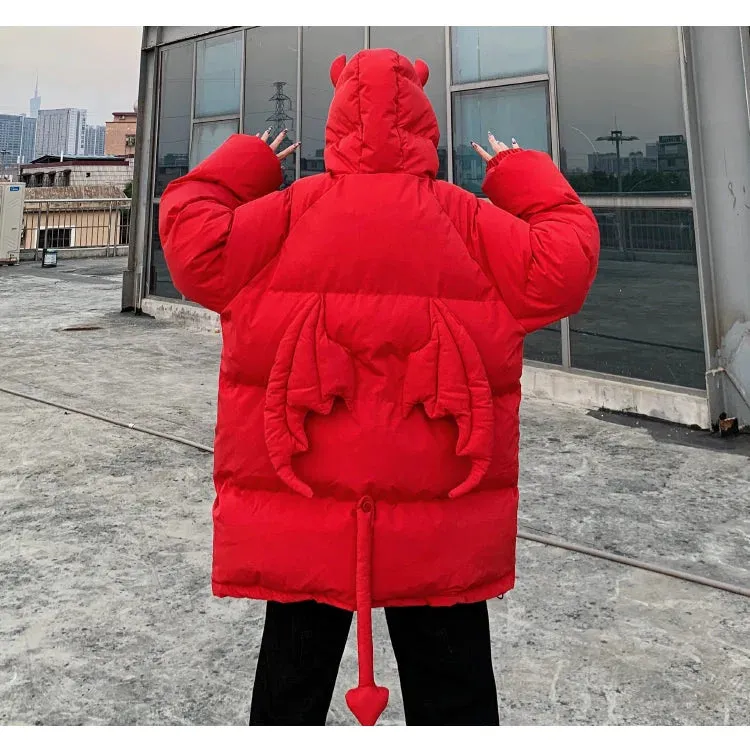 Streetwear "Devil Horns" Tail Jacket