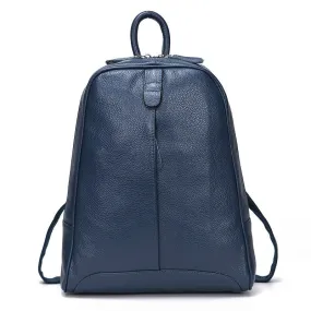 Stylish Genuine Leather Women's Backpack by ZENCY