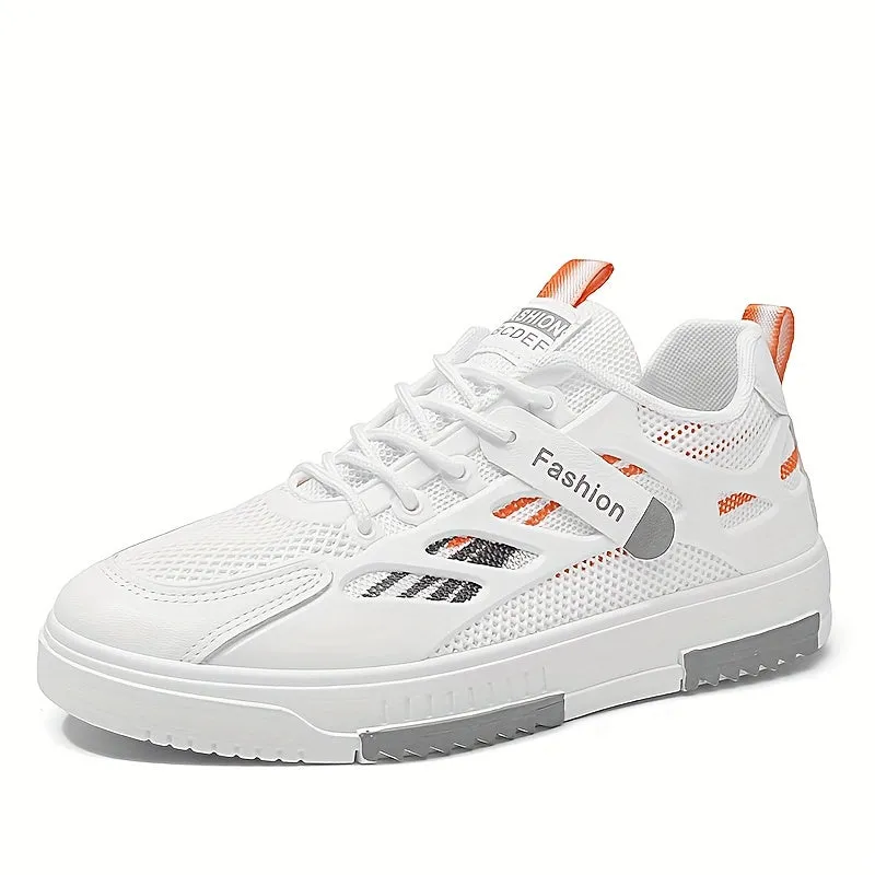 Stylish Mesh Skate Shoes Trendy Durable NonSlip Mens Sneakers
