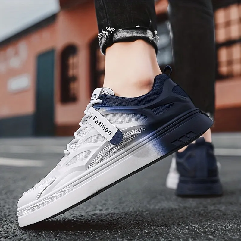 Stylish Mesh Skate Shoes Trendy Durable NonSlip Mens Sneakers