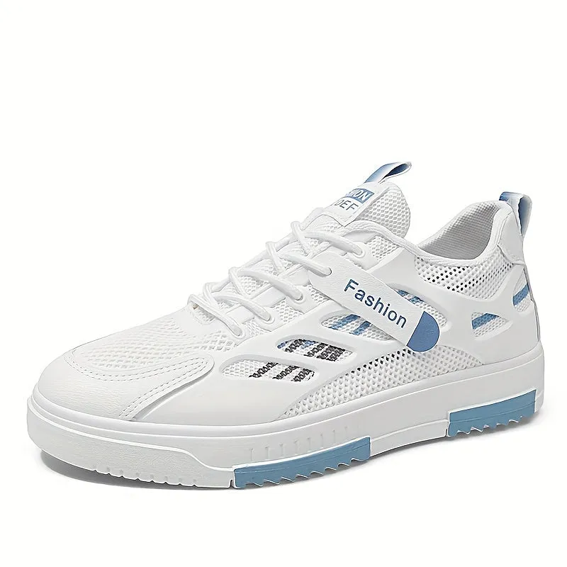 Stylish Mesh Skate Shoes Trendy Durable NonSlip Mens Sneakers
