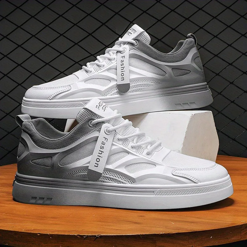 Stylish Mesh Skate Shoes Trendy Durable NonSlip Mens Sneakers