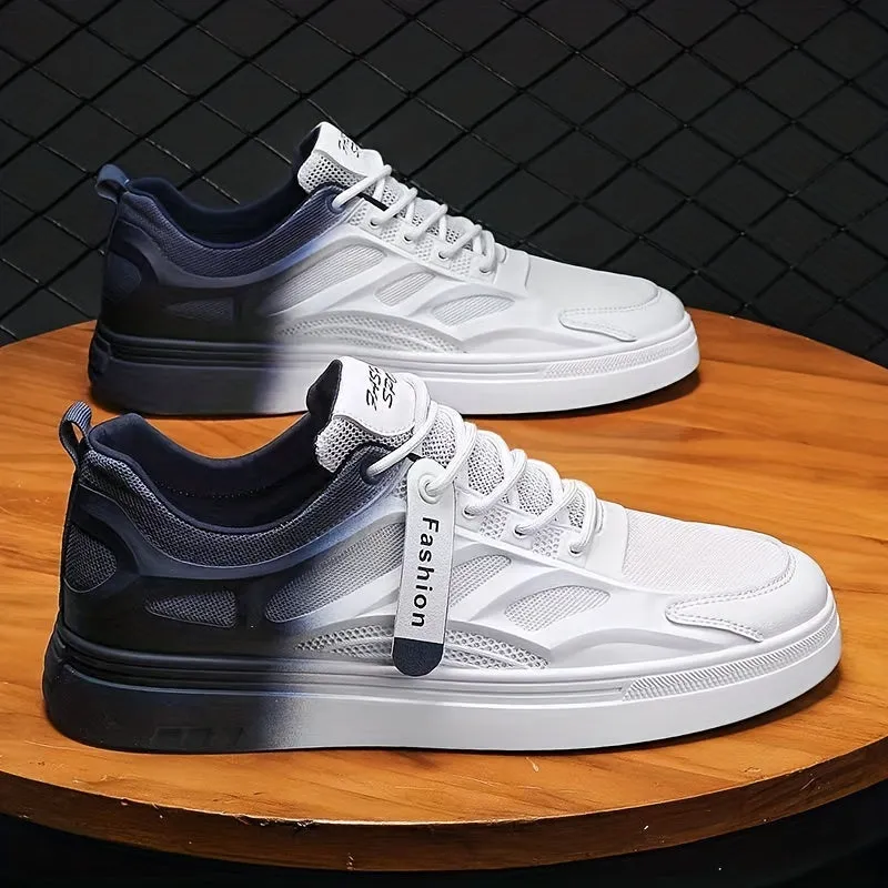 Stylish Mesh Skate Shoes Trendy Durable NonSlip Mens Sneakers