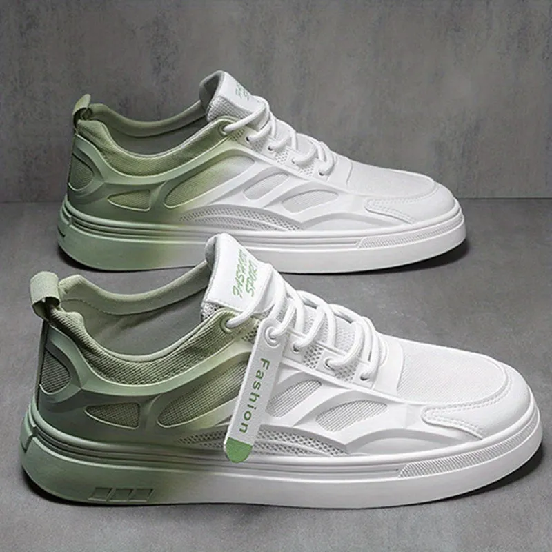 Stylish Mesh Skate Shoes Trendy Durable NonSlip Mens Sneakers