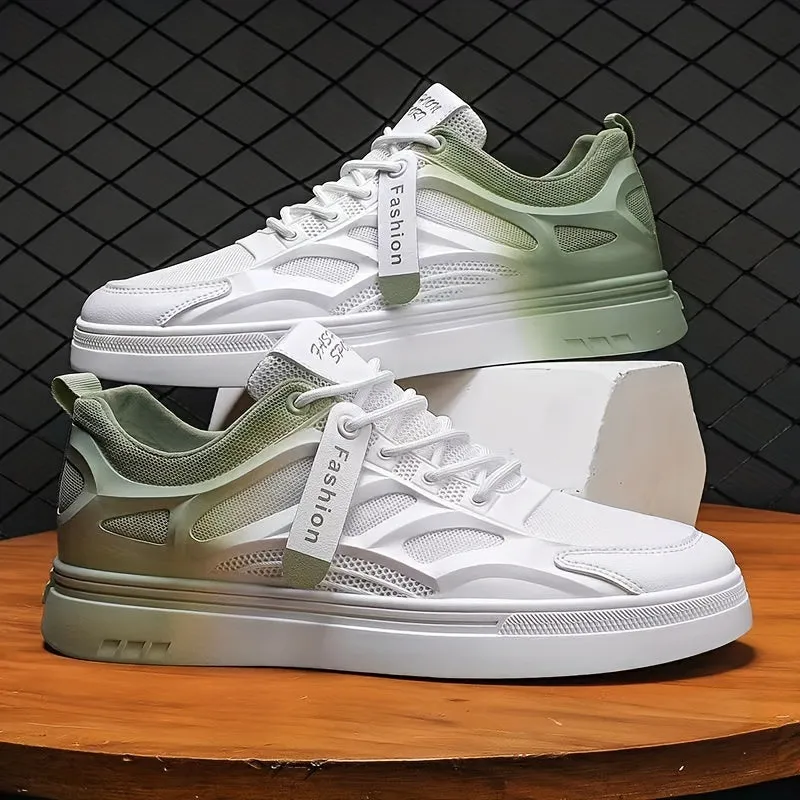 Stylish Mesh Skate Shoes Trendy Durable NonSlip Mens Sneakers