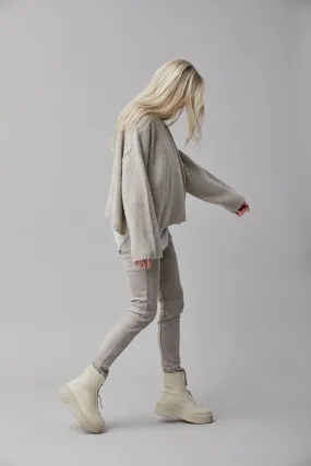 Suede legging