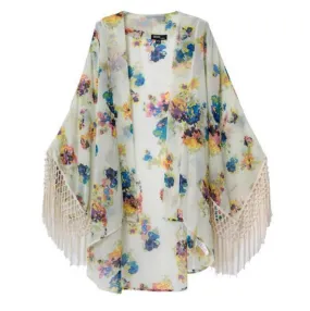 Summer Tassel Kimono