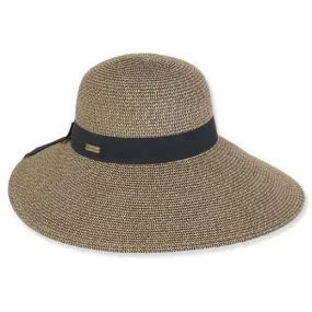 Sun 'N' Sand - 5.75" Wide Brim Tweed Sun Hat