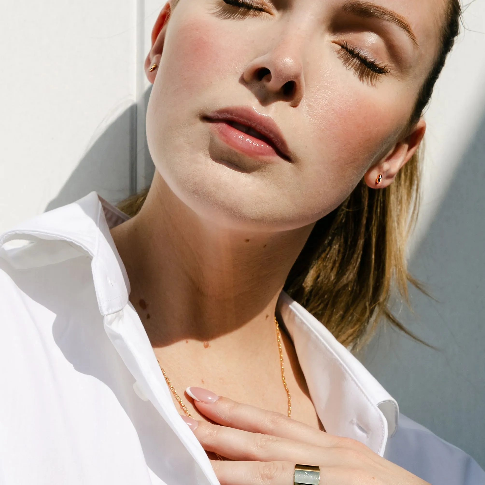 Sunset Crystal Studs