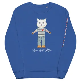 Super Cat Mum, organic sweatshirt