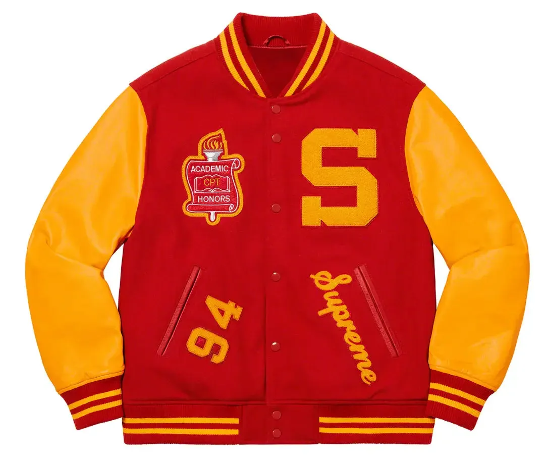 Supreme Team 2019 Varsity Jacket Blue | Supreme Unisex Jacket