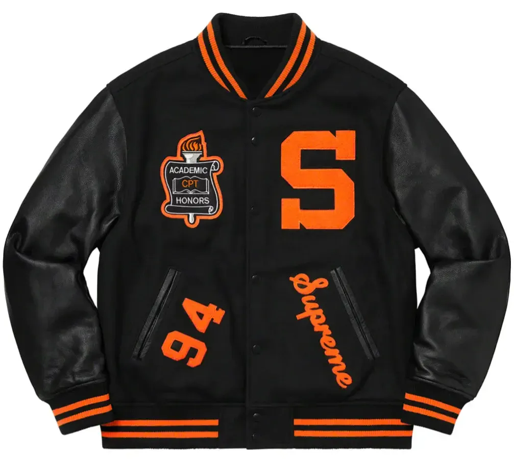 Supreme Team 2019 Varsity Jacket Blue | Supreme Unisex Jacket