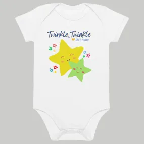 Sustainable baby bodysuit, Twinkle
