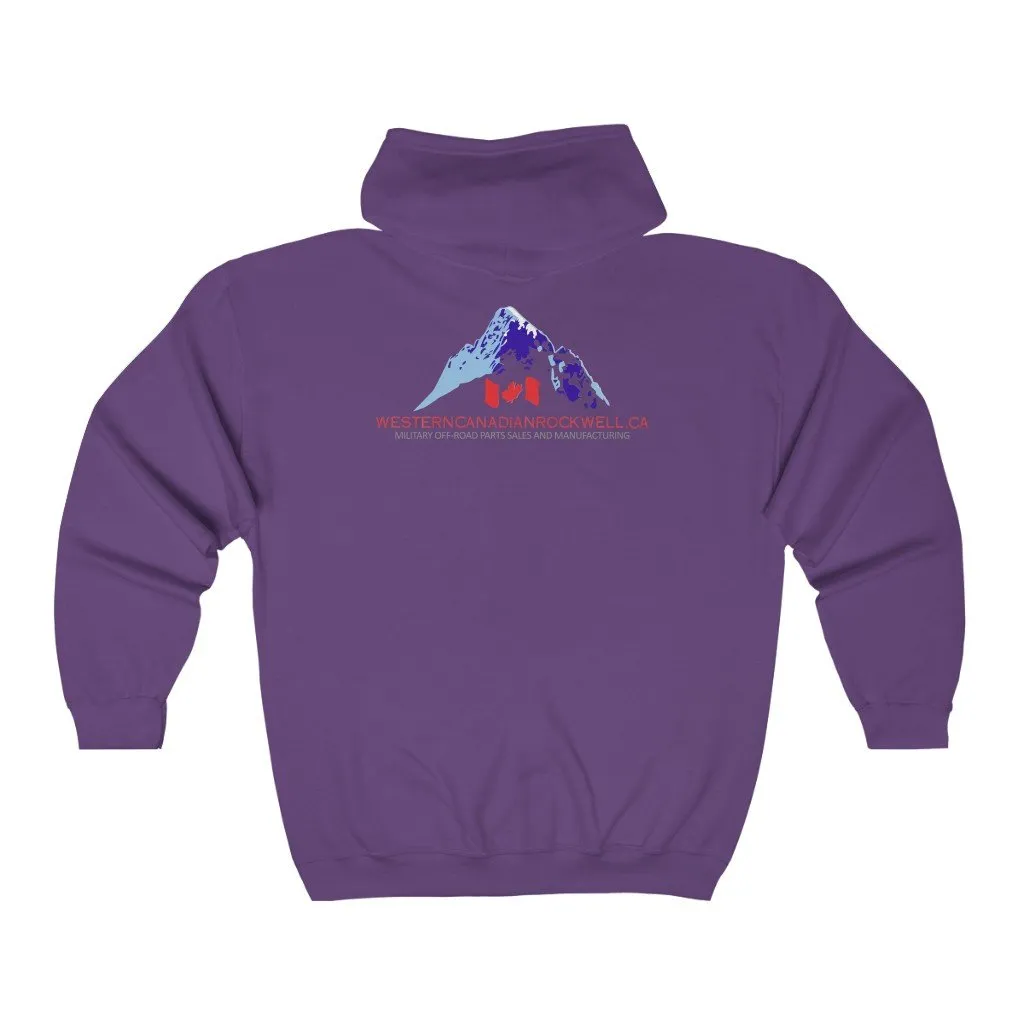 SWEATSHIRT, ZIP UP,  WCR